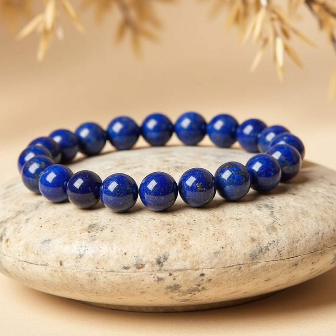 "Expression" Bracelet in Lapis Lazuli