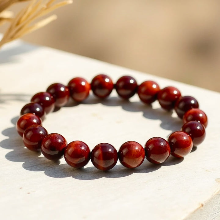 "Earth Shield" Bracelet in Bull's Eye