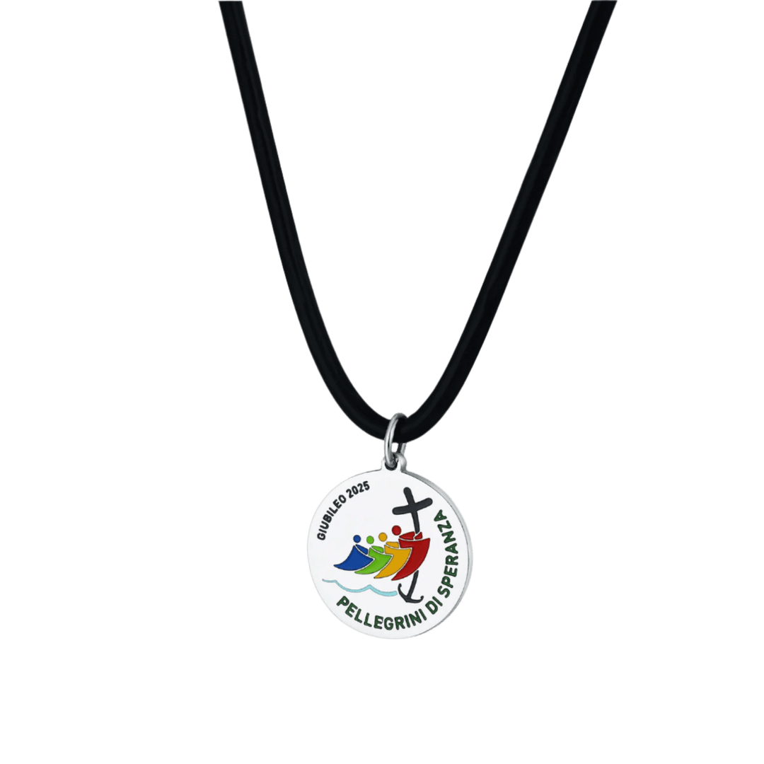 JUBILEE 2025 - MEDAL NECKLACE - RUBBER AND STEEL