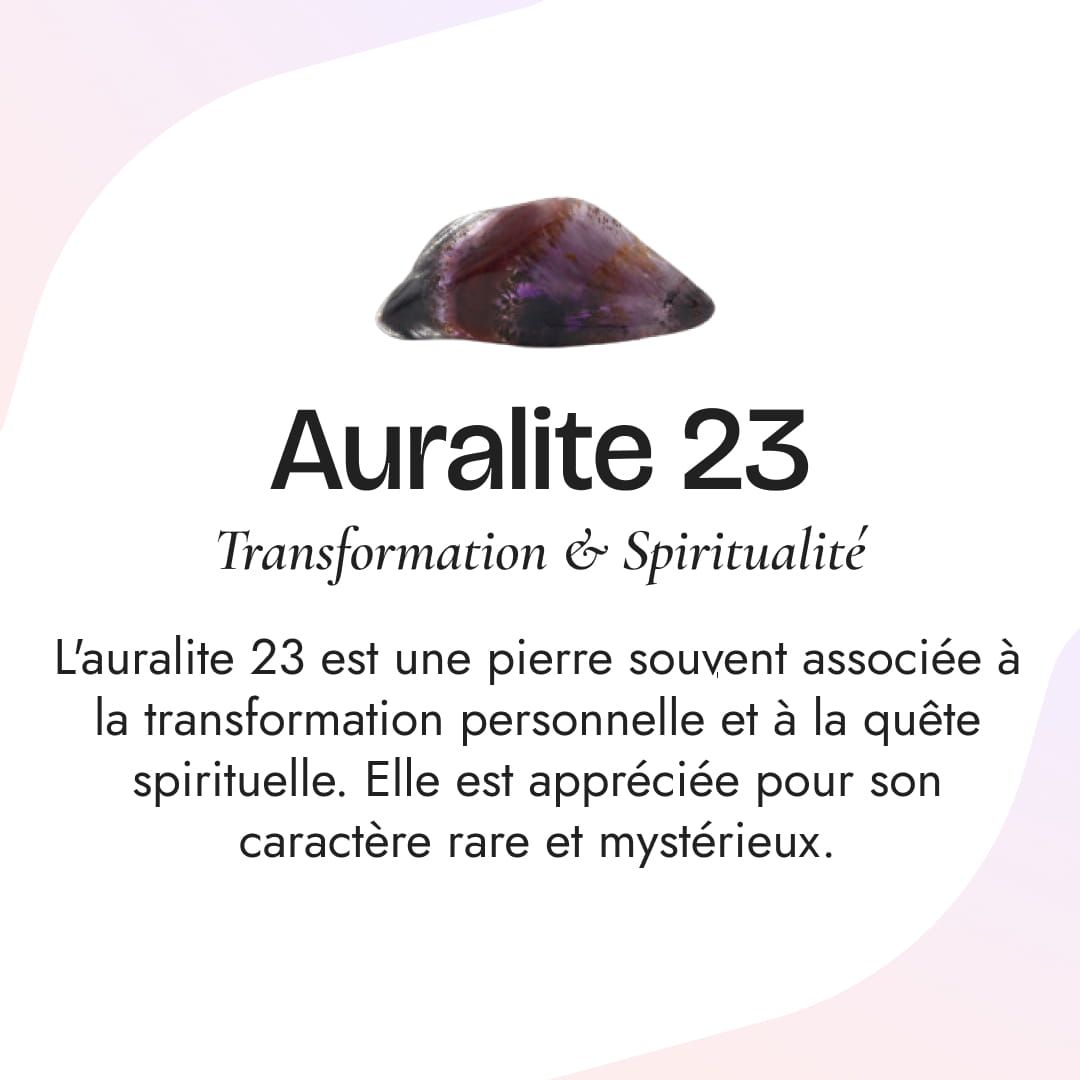 "Light Soul" Bracelet in Auralite 23