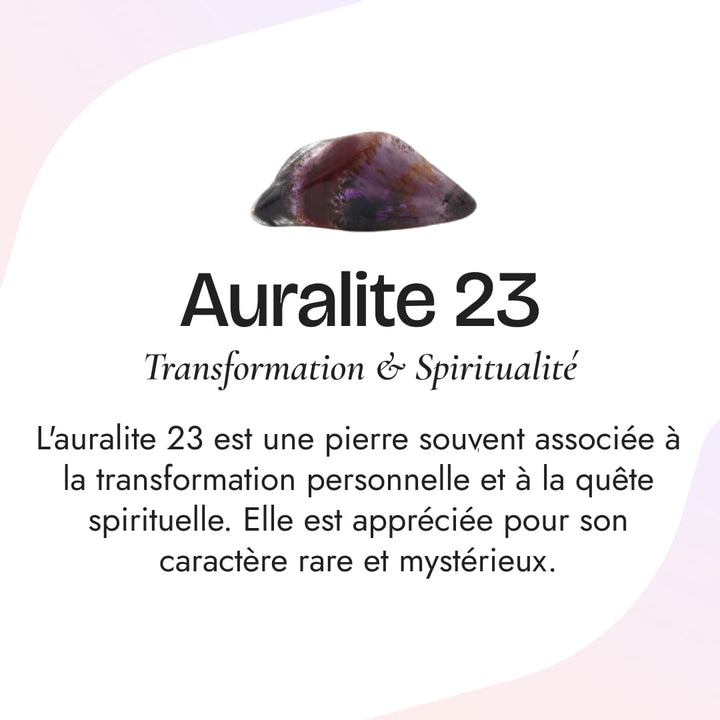 "Light Soul" Bracelet in Auralite 23