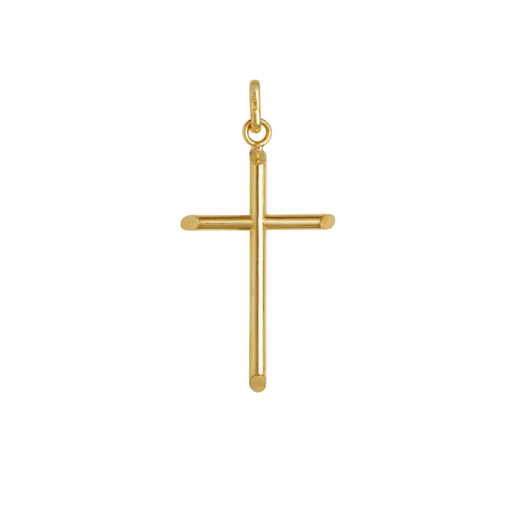 CLASSIC CROSS PENDANT - VERMEIL SILVER