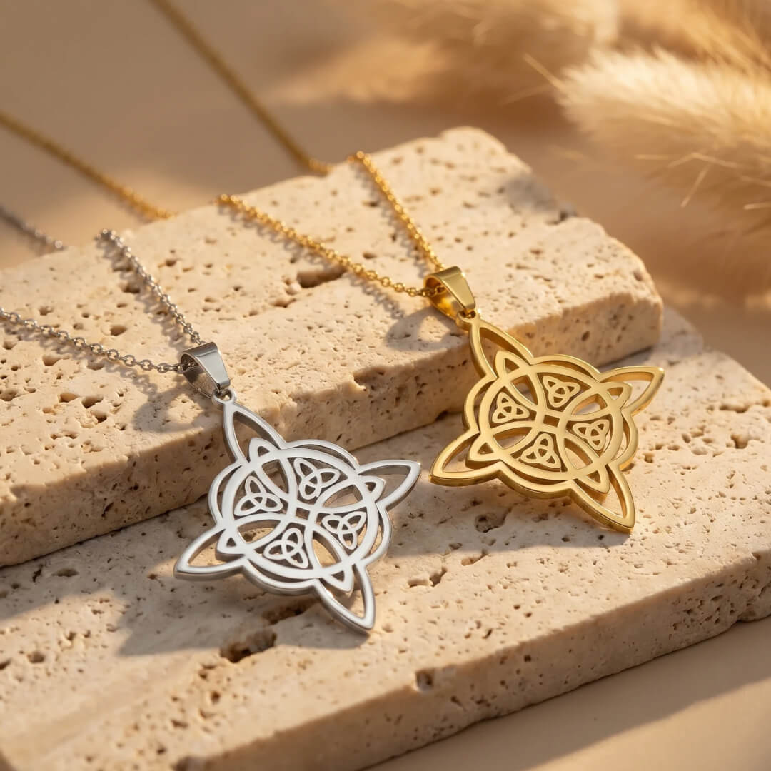 "Eternal Protection" Pendant in Witch's Knot