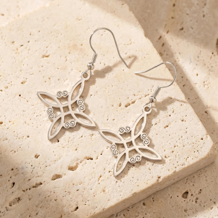 "Enchanted Protection" Earrings in Witch Knot