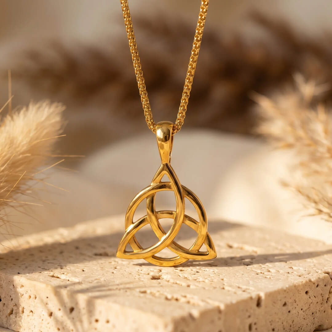 "Triquetra" Pendant in Stainless Steel