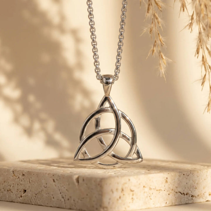 "Triquetra" Pendant in Stainless Steel