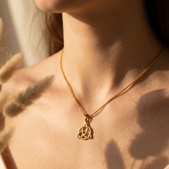 "Triquetra" Pendant in Stainless Steel