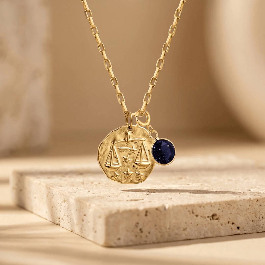 "Sign & Energy" Pendant with Associated Stone