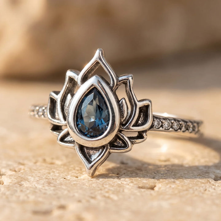 Adjustable Ring "Lotus Awakening"