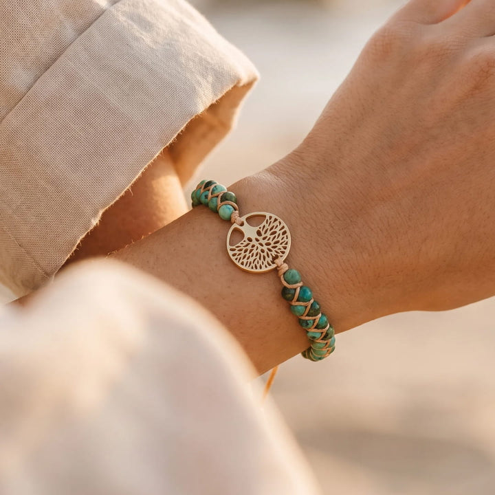 "Eternal Life" Bracelet in African Turquoise