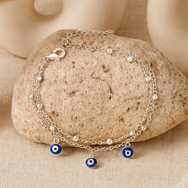 Blue Eye Ankle Bracelet