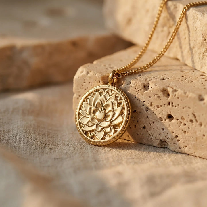 "Bloom" Lotus Flower Necklace