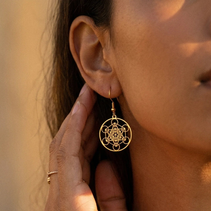 Metatron Earrings