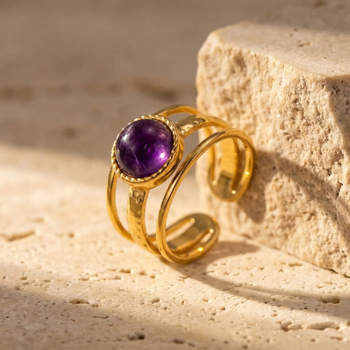 "Spiritual Essence" Amethyst Ring