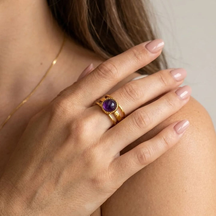 "Spiritual Essence" Amethyst Ring