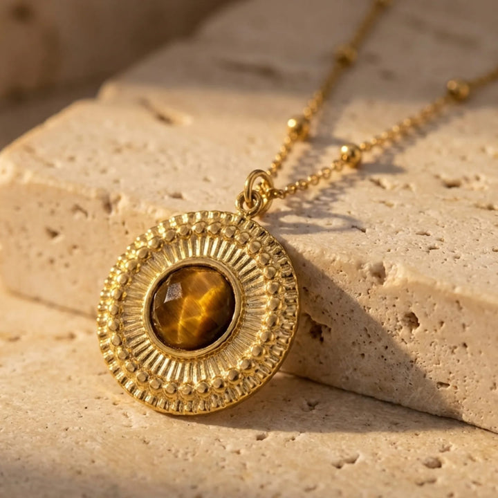 "Inner Strength" Pendant in Tiger's Eye