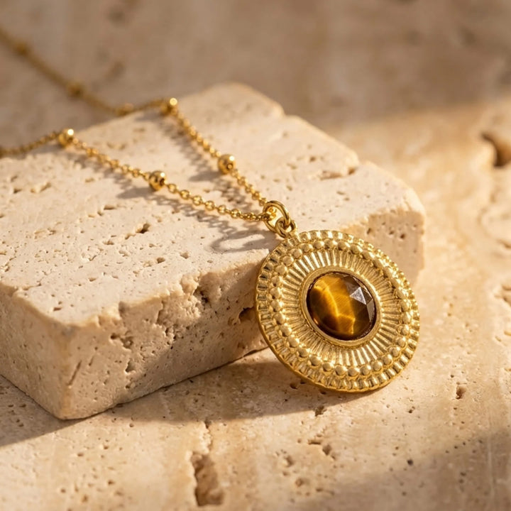 "Inner Strength" Pendant in Tiger's Eye