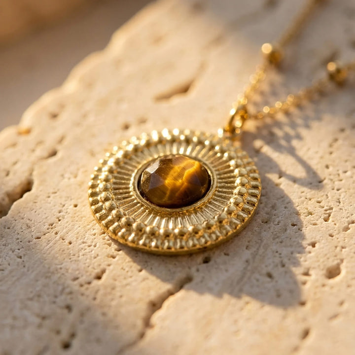"Inner Strength" Pendant in Tiger's Eye
