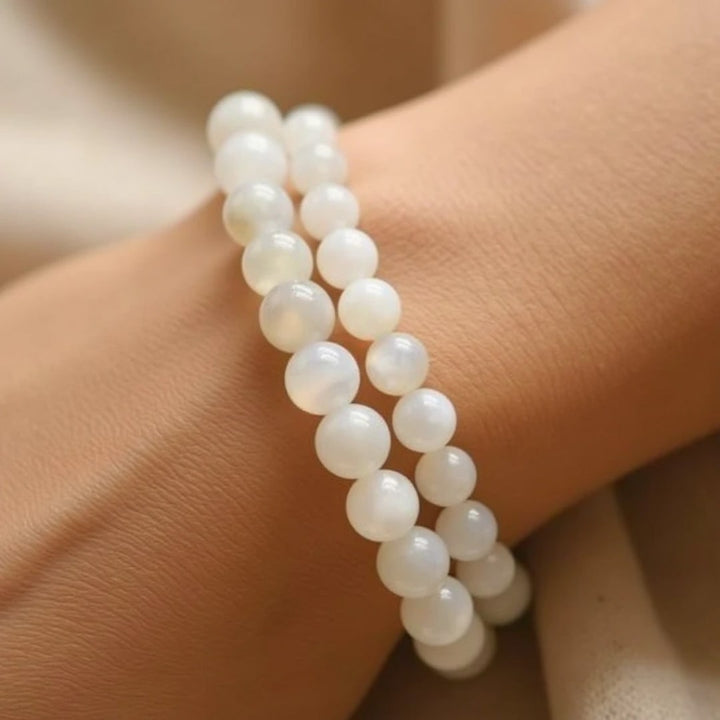 "Feminine Sensitivity" Moonstone Bracelet
