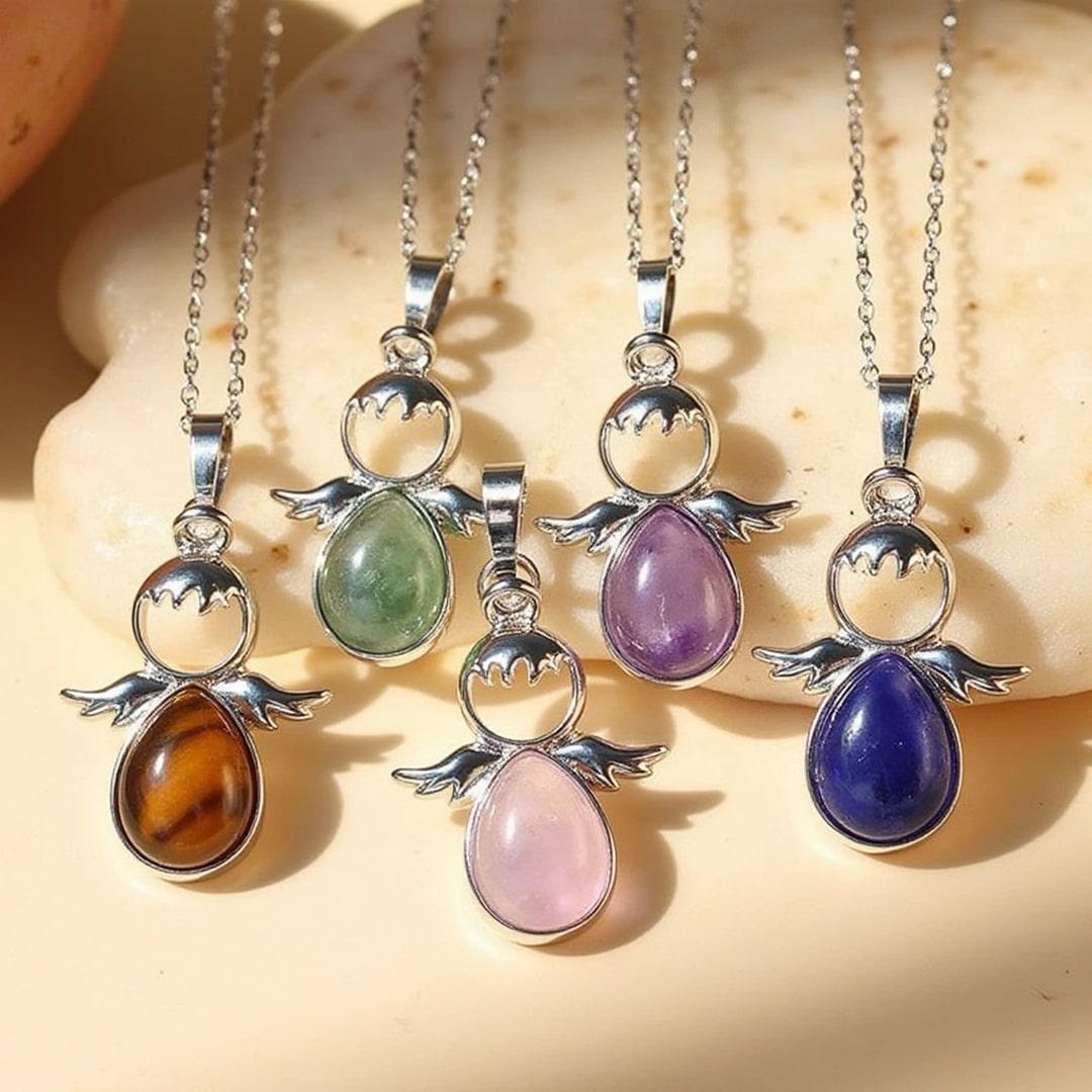 Little Angel Pendant and Its Natural Stone
