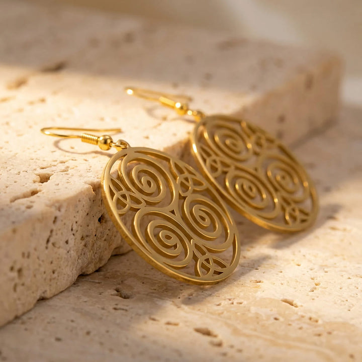 "Circle of Life" Triskel Earrings