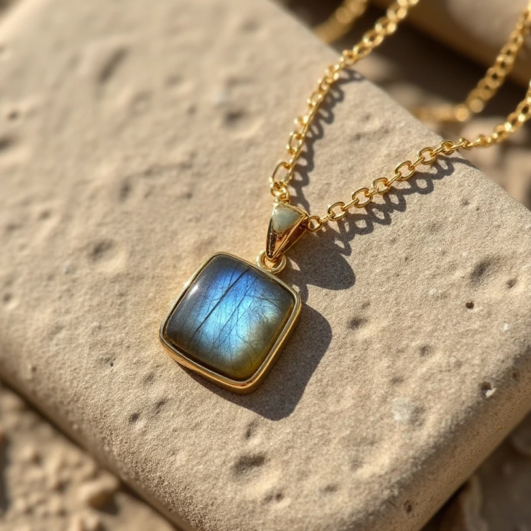 "Reflections of Light" Labradorite Pendant