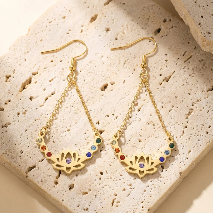 "Emerge" Earrings Arc of Light