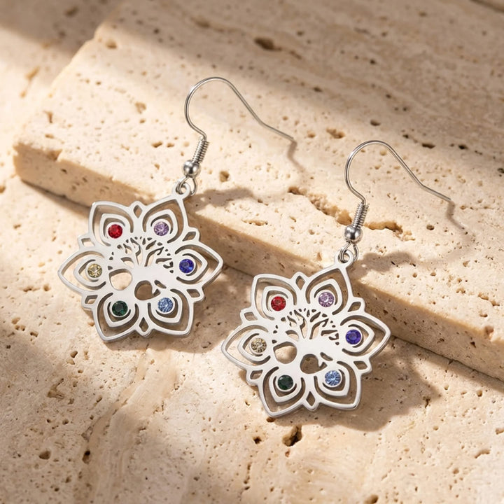 Tree of Life Earrings "Timeless Sparkle"