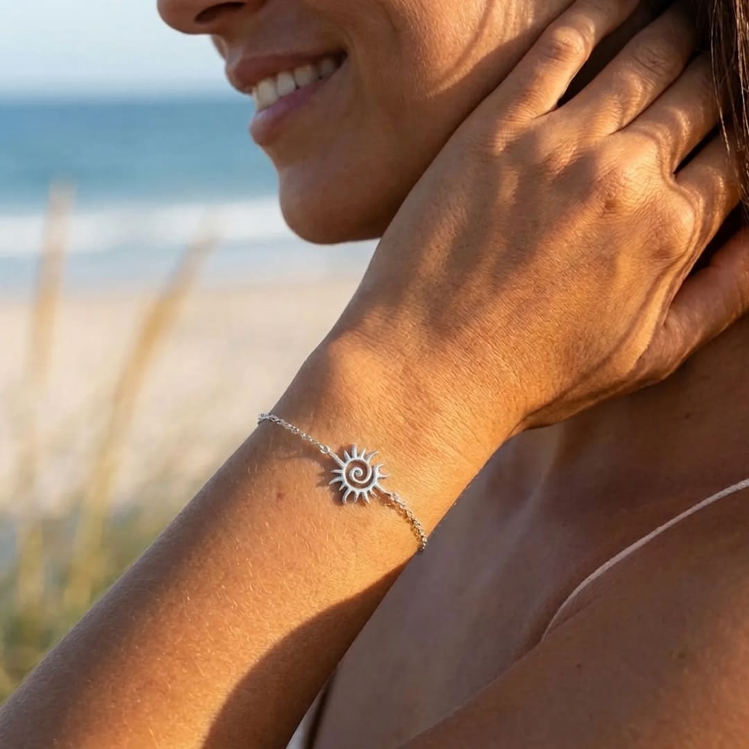 "Rayon de Vie" Bracelet Symbolic Sun
