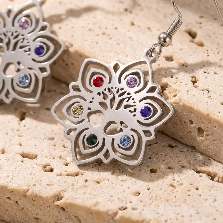 Tree of Life Earrings "Timeless Sparkle"