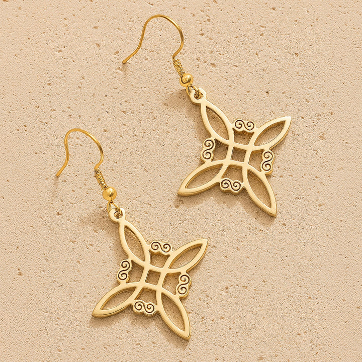 "Enchanted Protection" Earrings in Witch Knot