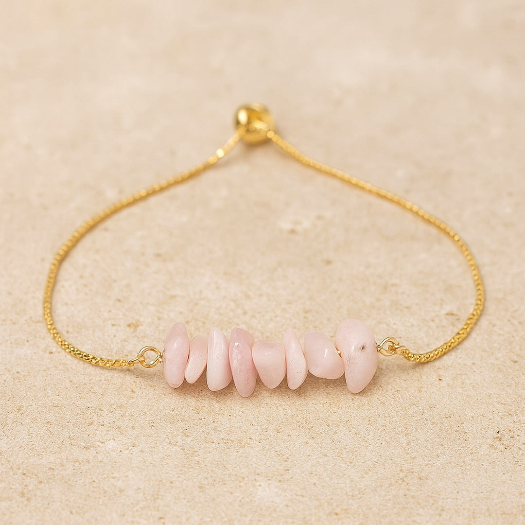 Fine Bracelet in Irregular Stones