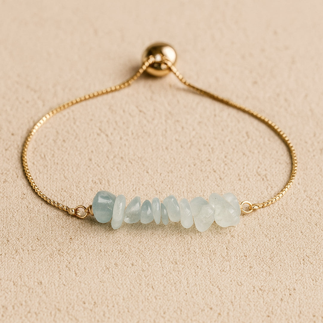 Fine Bracelet in Irregular Stones