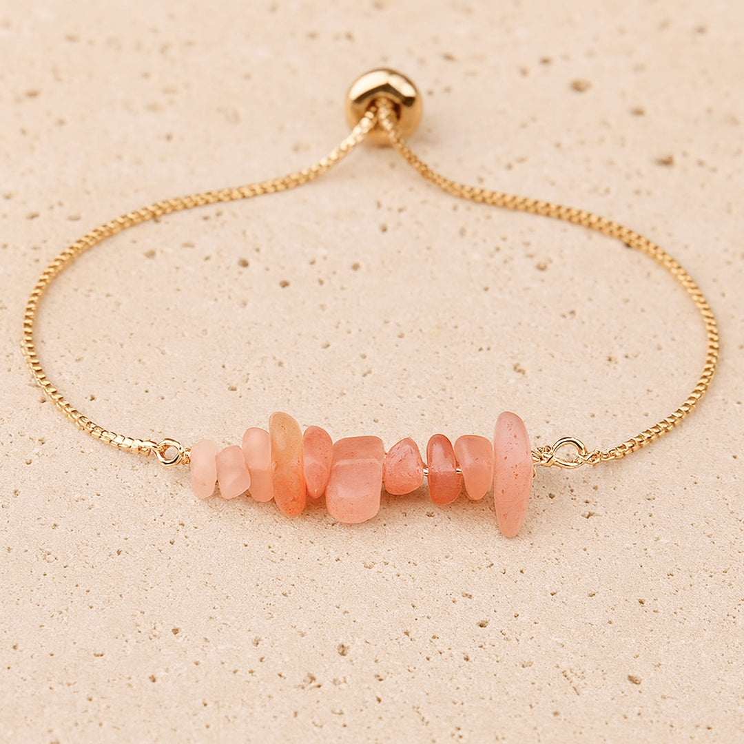 Fine Bracelet in Irregular Stones