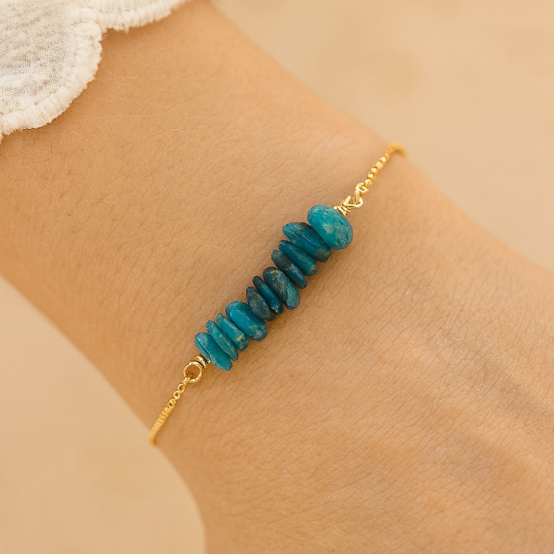 Fine Bracelet in Irregular Stones