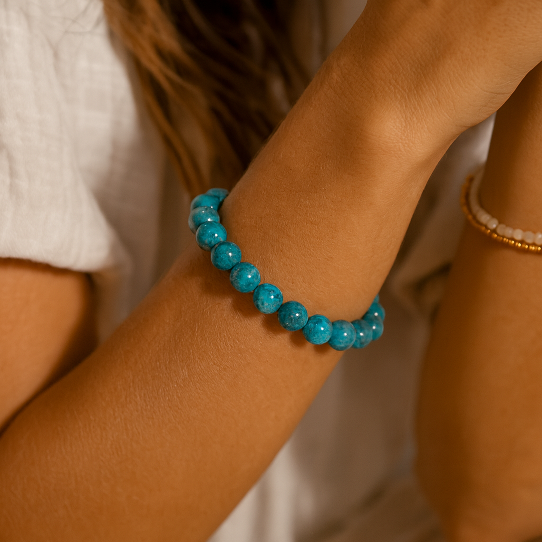 "Inner Clarity" Bracelet in Apatite