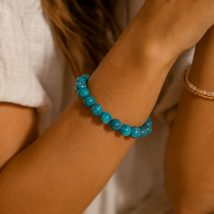 "Inner Clarity" Bracelet in Apatite