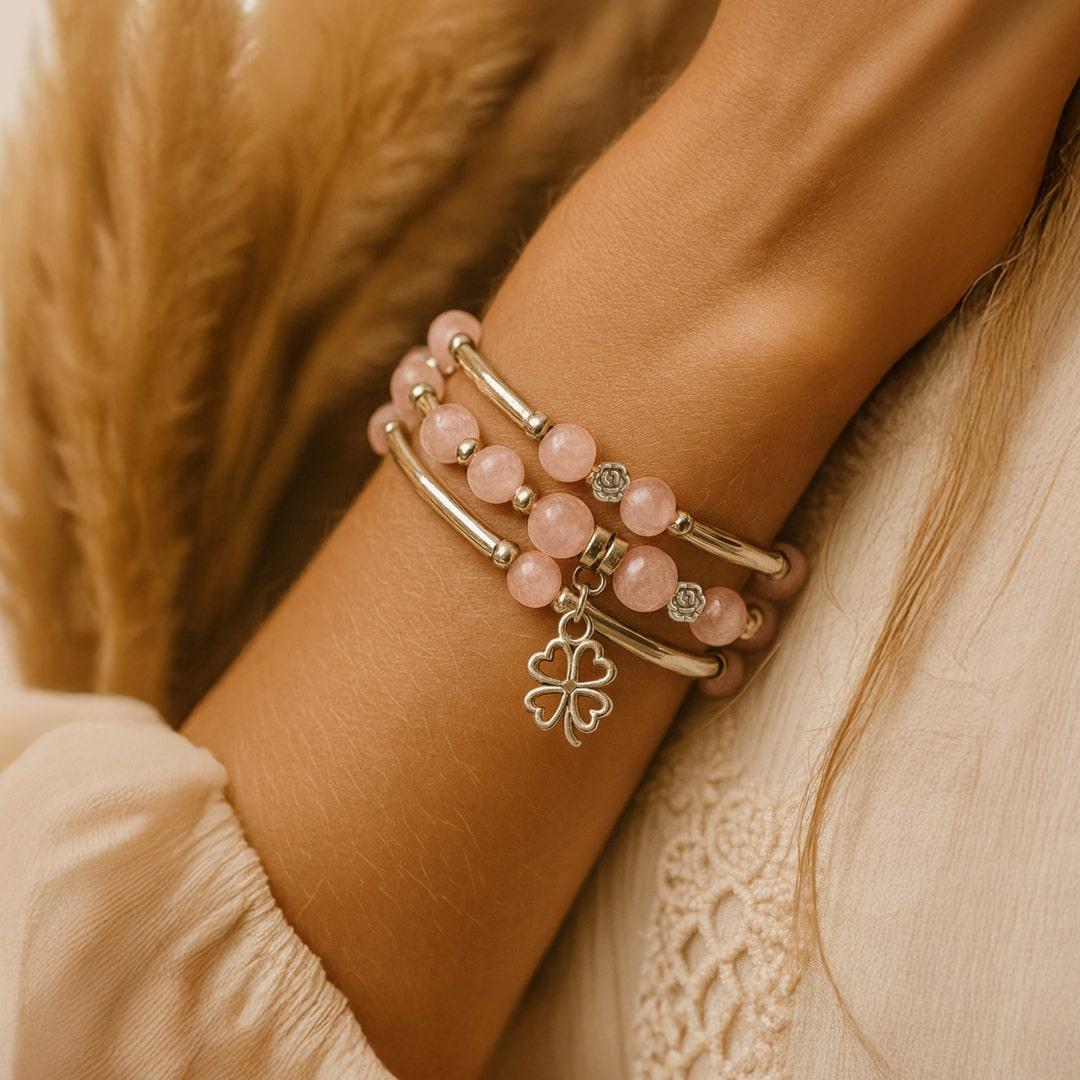 "Chance" Bracelet in Natural Stones