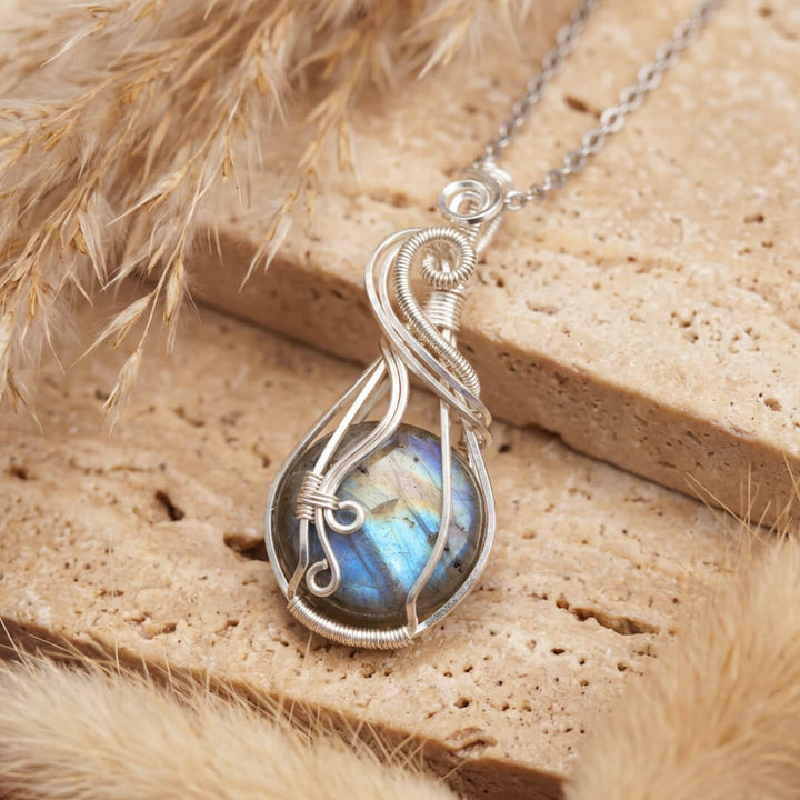 "Celestial Eye" Pendant in Labradorite