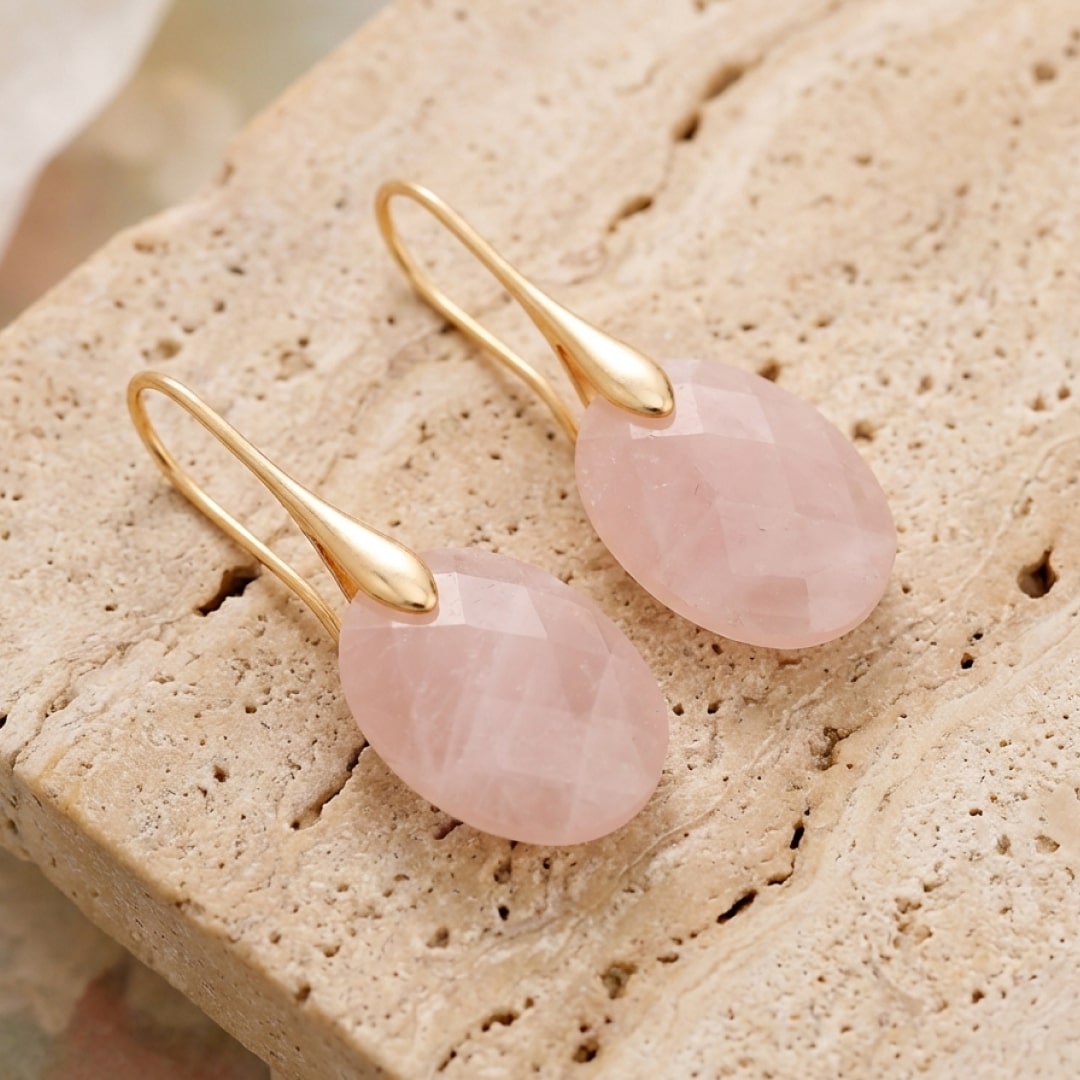 "Elova" Natural Stone Earrings