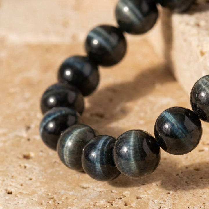 "Guardian Angel" Bracelet in Hawk's Eye
