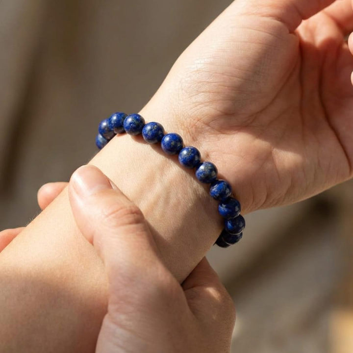 "Expression" Bracelet in Lapis Lazuli