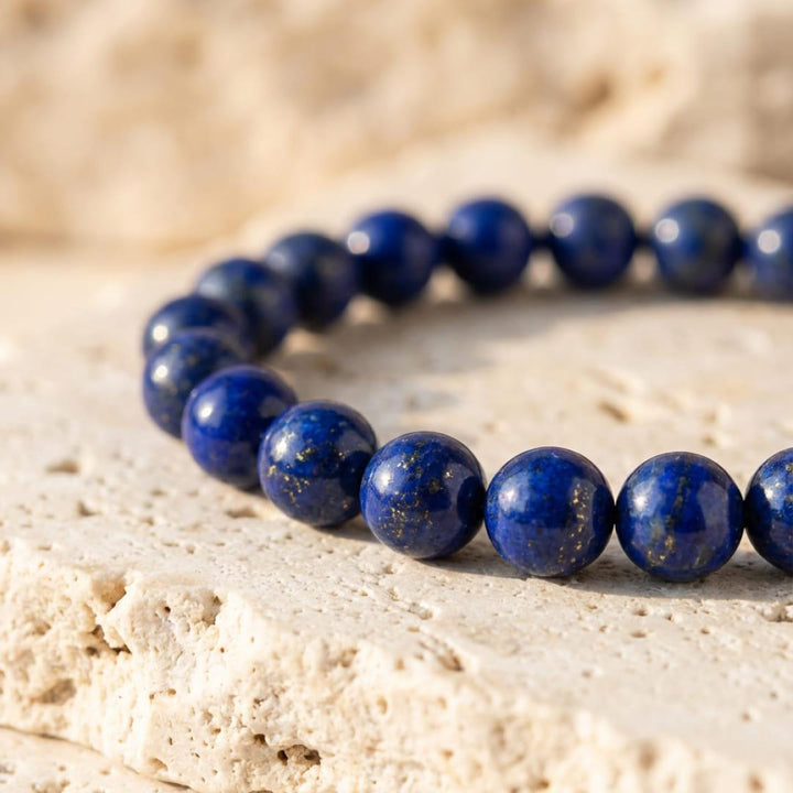 "Expression" Bracelet in Lapis Lazuli