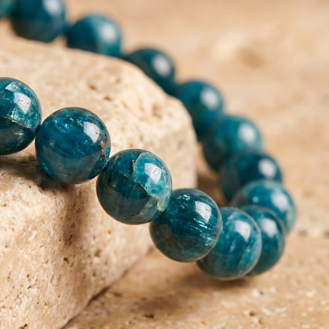 "Inner Clarity" Bracelet in Apatite