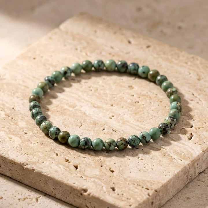 Fine Stone Bead Bracelet 4mm
