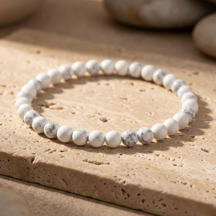 Fine Stone Bead Bracelet 4mm