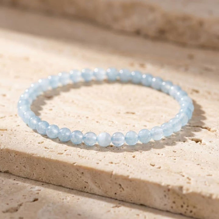 Fine Stone Bead Bracelet 4mm