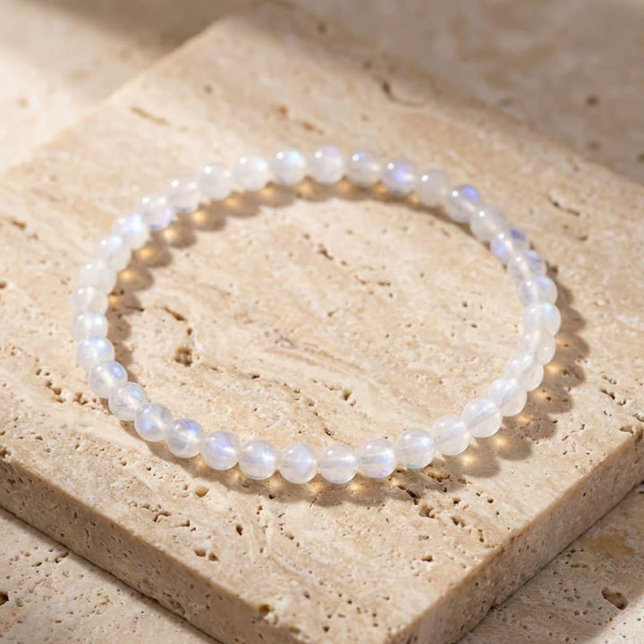Fine Stone Bead Bracelet 4mm