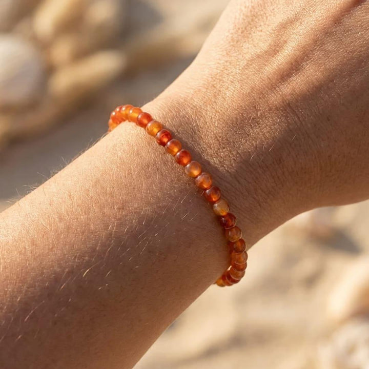 Fine Stone Bead Bracelet 4mm