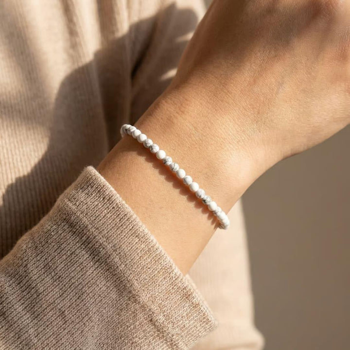Fine Stone Bead Bracelet 4mm
